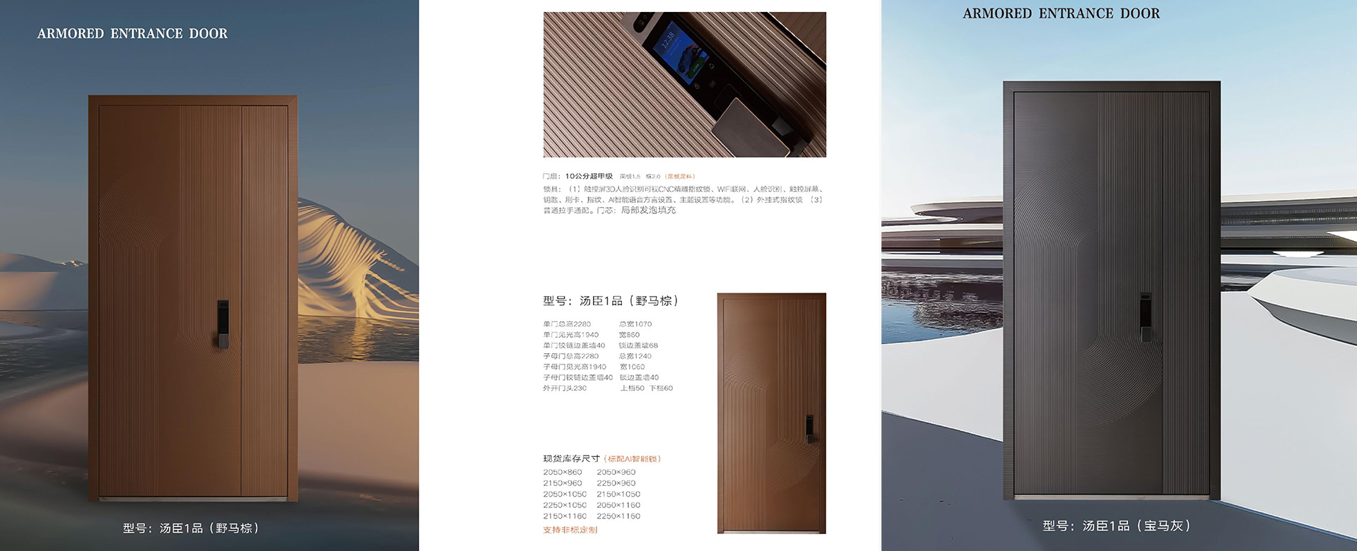 armored entrance door